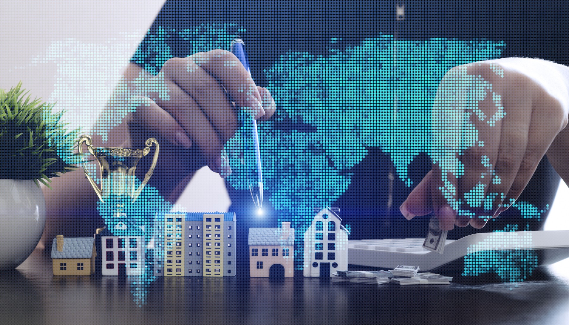 Placement immobilier mondial et stratégie financière